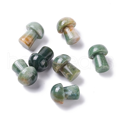 Natural Indian Agate GuaSha Stone G-M380-A10-1