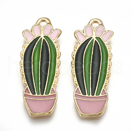 Alloy Enamel Pendants PALLOY-T056-37A-1