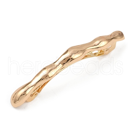 Alloy with Iron Clip Hair Barrettes PHAR-G014-02A-G-1