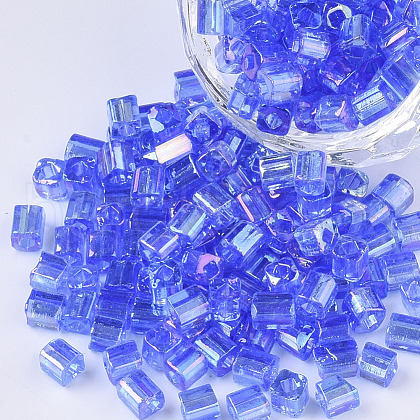 6/0 Glass Seed Beads SEED-S027-06B-06-1