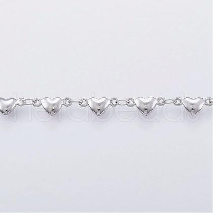 Tarnish Resistant 304 Stainless Steel Bar Link Chains STAS-G038-05P-1