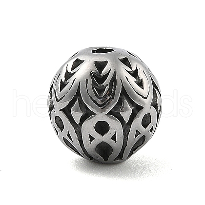 316 Surgical Stainless Steel Beads STAS-S173-03AS-1
