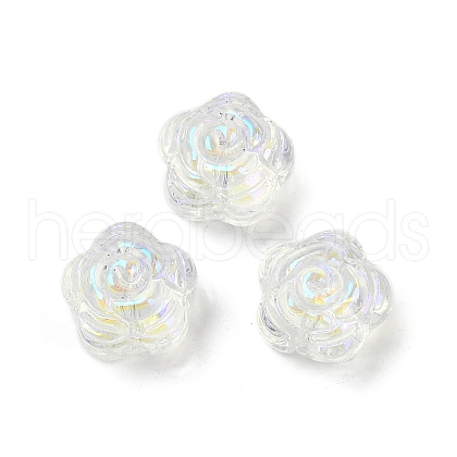 Transparent Glass Beads DGLA-E004-04B-1