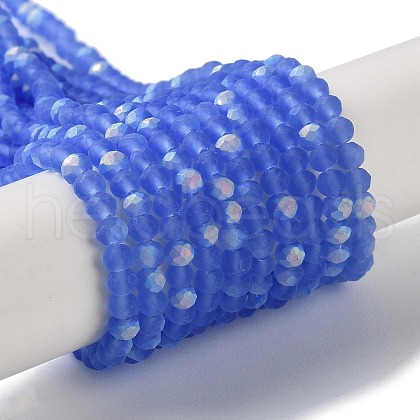 Imitation Jade Glass Beads Strands EGLA-YW0003-19B-11-1