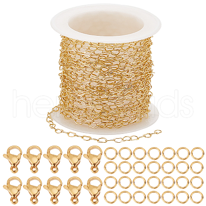 SUNNYCLUE DIY Chain Necklaces Making Kits DIY-SC0020-78-1