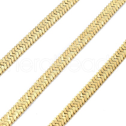 Ion Plating(IP) 304 Stainless Steel Herringbone Chains CHS-E030-02G-1