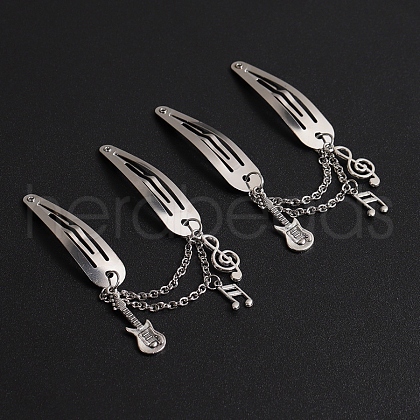Alloy Snap Hair Clips PW-WG871EF-01-1