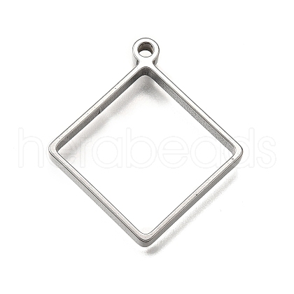 304 Stainless Steel Pendants STAS-S181-01P-K-1