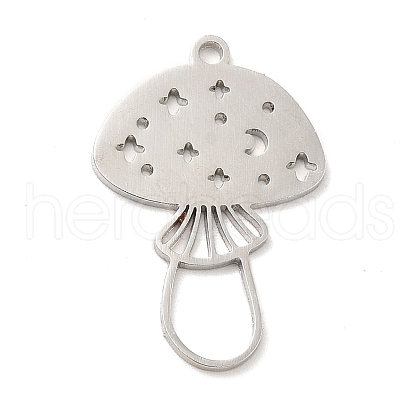 Non-Tarnish 201 Stainless Steel Pendants STAS-E175-06P-1