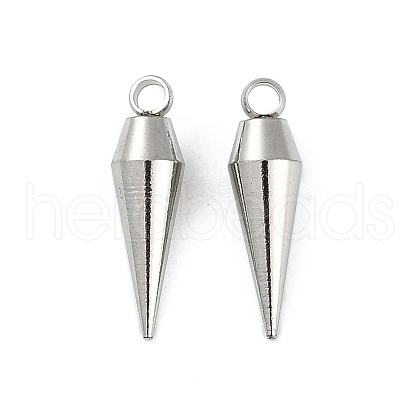 202 Stainless Steel Charms STAS-Q336-07P-1