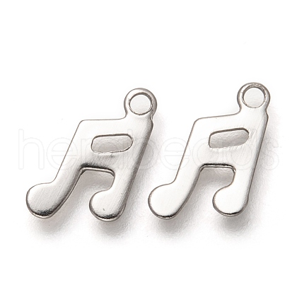 Non-Tarnish 201 Stainless Steel Charms STAS-C017-12P-1