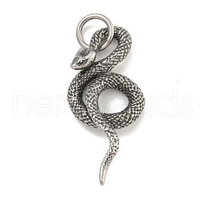 316 Surgical Stainless Steel Pendants STAS-E212-115AS-A-1