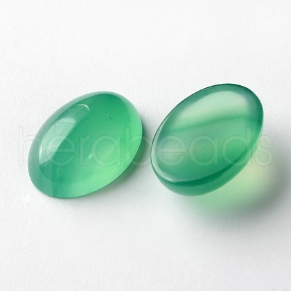 Natural Agate Oval Cabochons X-G-L347-01C-1