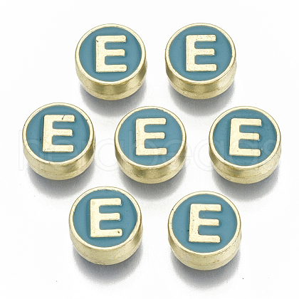 Alloy Enamel Beads X-ENAM-S122-028E-NR-1