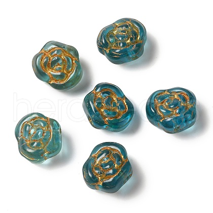 Transparent Lampwork Beads LAMP-P065-01A-02-1
