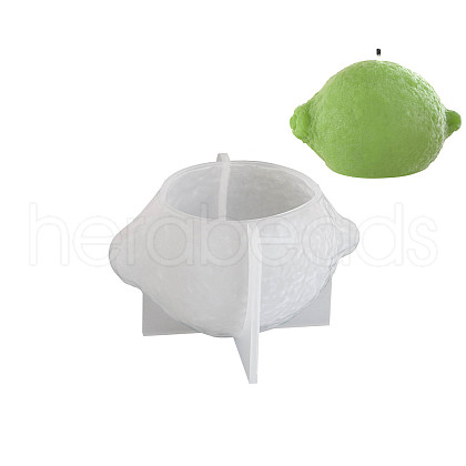 3D Lemon DIY Silicone Candle Molds SIMO-G010-08B-1