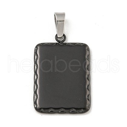 304 Stainless Steel Pendants STAS-F307-33EB-1