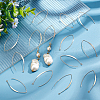 Unicraftale 50Pcs Brass Earring Hooks KK-UN0002-80-5