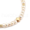 Natural Cultured Freshwater Pearl Beaded Bracelets BJEW-JB05386-3