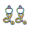 Alloy Pendants PALLOY-S180-131-NR-2