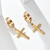 304 Stainless Steel Hoop Earrings EJEW-S253-16G-5