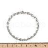 201 Stainless Steel Cuba Style Chian Bracelet for Men BJEW-B138-06P-01-5