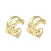 Rack Plating Brass Cross Cuff Earrings EJEW-P280-14G-1