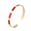 304 Stainless Steel Cuff Bangles for Women BJEW-Z087-10G-6