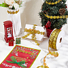 Snowflake Polyester Ribbon Trim DIY-WH0568-45A-5