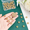 Unicraftale 40Pcs Ion Plating(IP) 304 Stainless Steel Spacer Beads STAS-UN0059-33-4