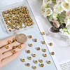SOFPLATE 100Pcs Tibetan Style Alloy European Beads TIBEB-SP0001-07-3