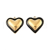304 Stainless Steel Enamel Pendants STAS-P380-09G-04-1