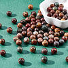 Beebeecraft 2 Strands Natural Polychrome Jasper/Picasso Stone/Picasso Jasper Bead Strands G-BBC0001-03B-4