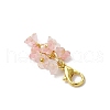 12Pcs Acrylic Flower Pendant Decorations HJEW-JM03087-5
