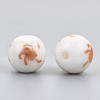 Electroplate Glass Beads EGLA-S178-11J-04-2