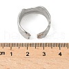 304 Stainless Steel Rings RJEW-D310-01E-P-5