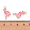 Marine Animals Alloy Enamel Pendants ENAM-T022-34F-3