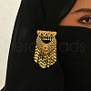 Elegant Heart Brass Brooches for Women LY4054-2