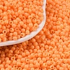 Opaque Acrylic Beads SACR-A007-01B-28-1