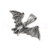 304 Stainless Steel Pendants STAS-V012-02AS-2