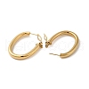 304 Stainless Steel Oval Hoop Earrings for Women EJEW-Q781-05G-2