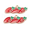 Alloy Enamel Pendants ENAM-O048-04KCG-D-1