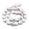 Natural Baroque Keshi Pearl Beads Strands PEAR-B004-16F-03A-4