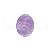 Mother's Day Gifts Natural Amethyst Worry Stones G-PW0007-134I-1