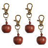 Wood Apple Box Jewelry Pendant Decoration HJEW-AB00424-1