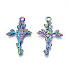 Ion Plating(IP) 201 Stainless Steel Pendants STAS-N098-063M-1