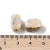 Two Tone Opaque Acrylic Beads MACR-M044-16-3