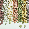 ARRICRAFT 7 Strands 7 Colors Handmade Polymer Clay Beads Strands CLAY-AR0001-34-4