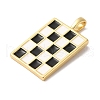 Brass Enamel Pendants KK-L216-009G-03-2