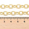 Brass Cable Chain Necklaces NJEW-H206-15G-2